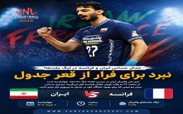 جدال حساس ایران و فرانسه در لیگ ملت‌ها؛ نبرد برای فرار از قعر جدول