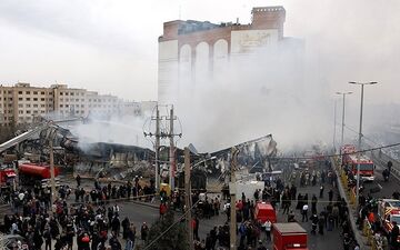 علت آتش‌سوزی بازارچه جنت‌آباد مشخص شد