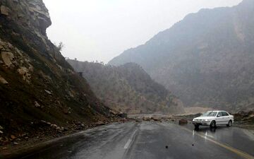  ریزش کوه در گیلانغرب جان یک نفر را گرفت 