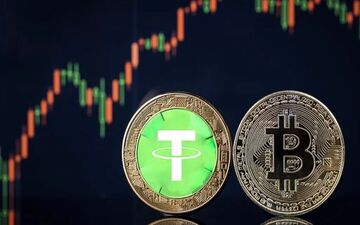 رکوردشکنی بیت‌کوین تکرار شد/ تتر روی ریل نوسان