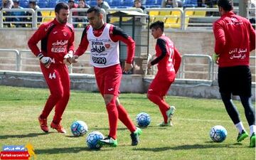 رفیعی و احمدزاده ، دو مصدوم در اردوی پرسپولیس