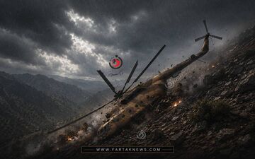 سقوط هلی‌کوپتر نظامی در پیرانشهر؛ ۶ نظامی شهید و ۵ نفر مجروح شدند