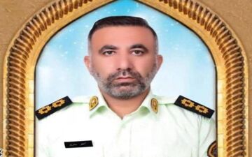 یک مامور پلیس در خوزستان به شهادت رسید