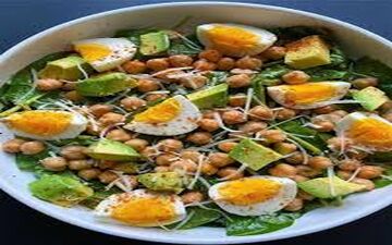 طرز تهیه  سالاد نخود| این سالاد خیلی مقویه!