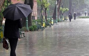 بارش های پراکنده و کاهش نسبی دما در گیلان