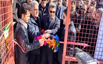 افتتاح پروار بندی گوساله ۲۴۶ رأسی شهرستان پاوه