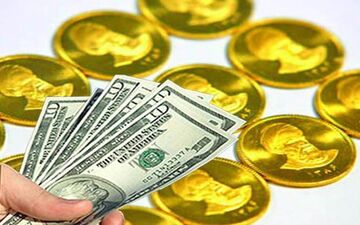 آخرین قیمت طلا، سکه و ارز در روز دوشنبه