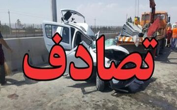  برخورد مرگبار تریلی با سرویس دانش آموزان