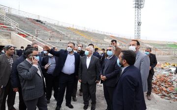 
بازدید سجادی از ورزشگاه علی دایی 