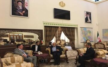  دیدار سفیر انگلیس با همتای ایرانی در عراق