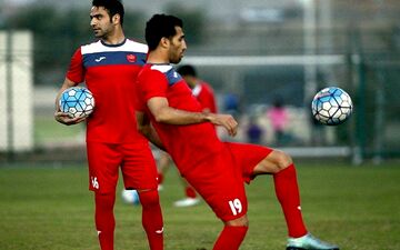  آ اس رمی ها تماشاگر تمرین پرسپولیس