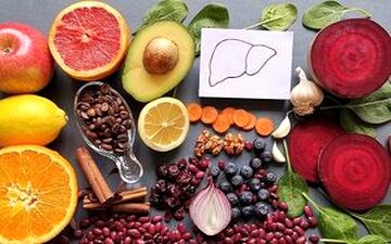 مواد غذایی مفید برای کبدچرب
