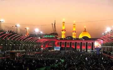 حضور میلیونی عزاداران عاشورای حسینی در کربلا 