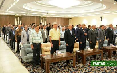 نشست فعالان اقتصادی کرمانشاه با هیأت تجاری اتاق بازرگانی بابل عراق