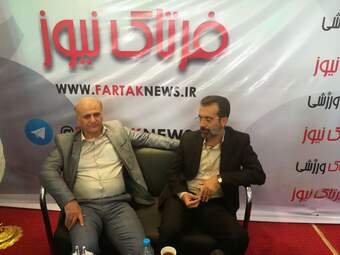 گزارش تصویری بازدید دکتر رشیدی مدیرعامل و اعضای کادر فنی باشگاه راه آهن تهران از غرفه فرتاک نیوز و فرتاک ورزشی