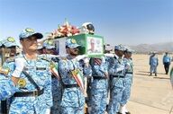 بازگشت پیکر شهید خلبان مجید کاظمی به میهن