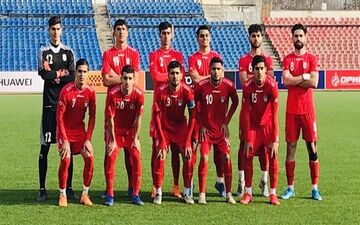 ایران در نخستین بازی دوستانه مغلوب جوانان تاجیکستان شد