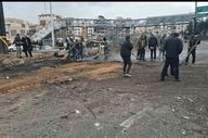  بازگشایی اتوبان باقری پس از اصابت موشک + عکس 