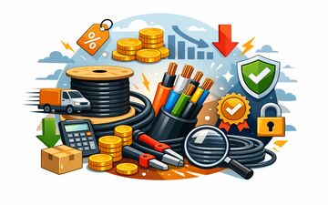 خرید سیم و کابل با قیمت عمده؛ چطور ارزان‌تر و مطمئن‌تر خرید کنیم؟