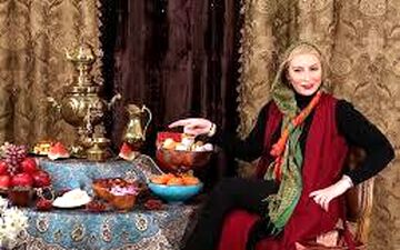 خانم بازیگر در رستوران تازه تأسیس اش+ عکس