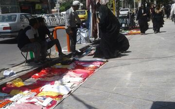  ساماندهی دستفروشان تهران «موقت» تا ۵ مهر