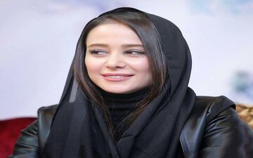 بازیگر زن معروف با آرایشی خاص+عکس