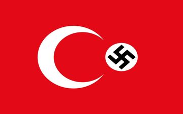 هنرمند کرمانشاهی با طراحی پوستر؛  دست‌درازی  ترکیه را به خاک سوریه محکوم کرد