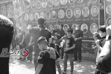 هیئت جوانان قمر بنی هاشم کیانشهر - عاشورا- عزاداری