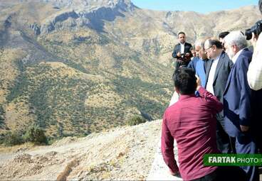 محمدشریعتمداری وزیر کار و رفاه اجتماعی در کرمانشاه