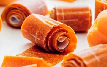 طرز تهیه لواشک شلیل خانگی!