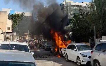 مناطق شرق تل‌آویو آماج موشکهای ایران