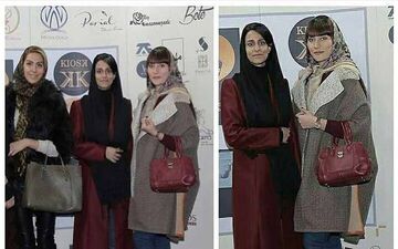 تیپ دختر مهران مدیری در یک مراسم