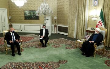 دیدار فواد حسین با روحانی