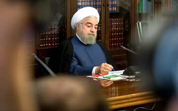 پیام تبریک حسن روحانی به فرمانده کل ارتش