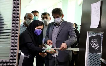 گزارش تصویری افتتاح ششمین استودیوی تولید محتوای آموزشی در دبیرستان دخترانه فرزانگان کرمانشاه