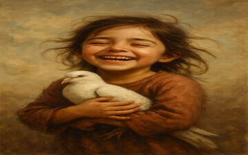 واکنش احساسی دختربچه غزه‌ای به خبر آتش‌بس؛ اشک‌هایی از امید