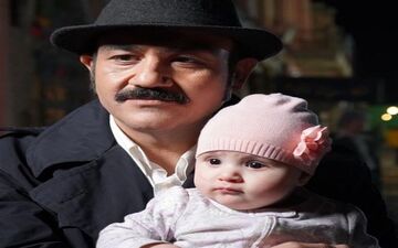 ویدئو شیرین زبونی دختر مهران غفوریان برای تسکین پدر / تصادف آقای بازیگر با موتور!