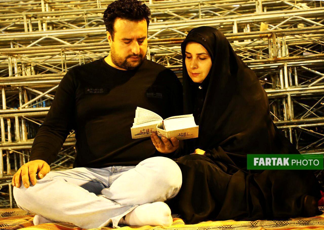 اختصاصی/ تصاویری ناب از شب بیست و یکم ماه رمضان