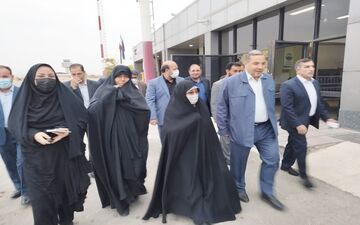 معاون رییس جمهور وارد ایلام شد