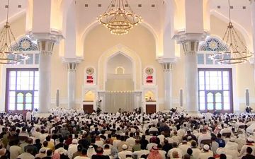 مراسم تشییع پیکر شهید اسماعیل هنیه در دوحه

