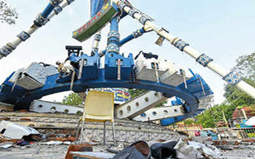 حادثه مرگبار در شهربازی احمدآباد