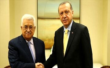 گفت‌وگوی تلفنی اردوغان و عباس درباره تحولات اخیر منطقه