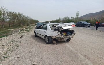 واژگونی پراید در گالیکش ۴ مصدوم بر جای گذاشت