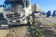 تصادف مرگبار در محور قاین - سرایان: ۲ نفر جان باختند