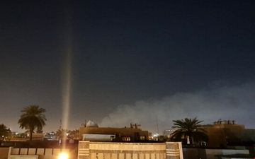 حملات راکتی به منطقه الخضراء بغداد