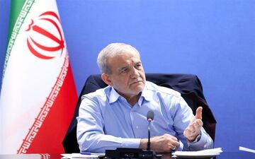 حضور پزشکیان در جلسه رصد و پایش برنامه‌های توسعه