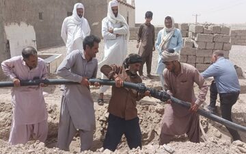 رفع مشکل آب آشامیدنی ۱۷۰۰ خانوار در شهرستان زهک