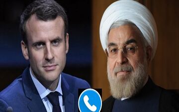 روحانی در گفت‌وگو با مکرون: مسئولیت عواقب ترور شهید سلیمانی بر عهده دولت آمریکا است