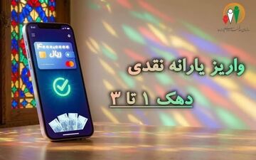 واریز یارانه نقدی مرحله ۱۸۷ به خانوارهای دهک‌های اول تا سوم