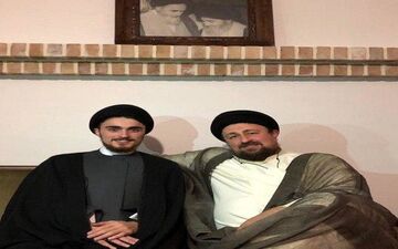 پست اینستاگرامی حسن خمینی پس از معمم شدن فرزندش+تصویر